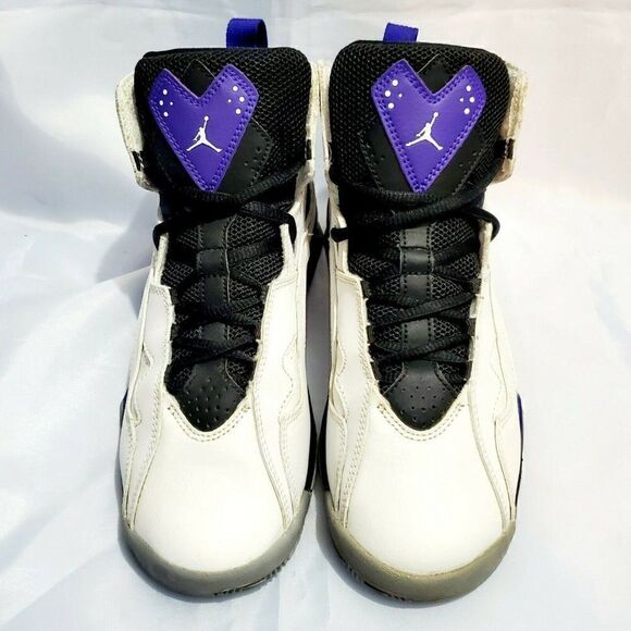 Nike Air Jordan True Flight Dark Concord 343795-153 Size Women 7 Youth 6 - Picture 5 of 16